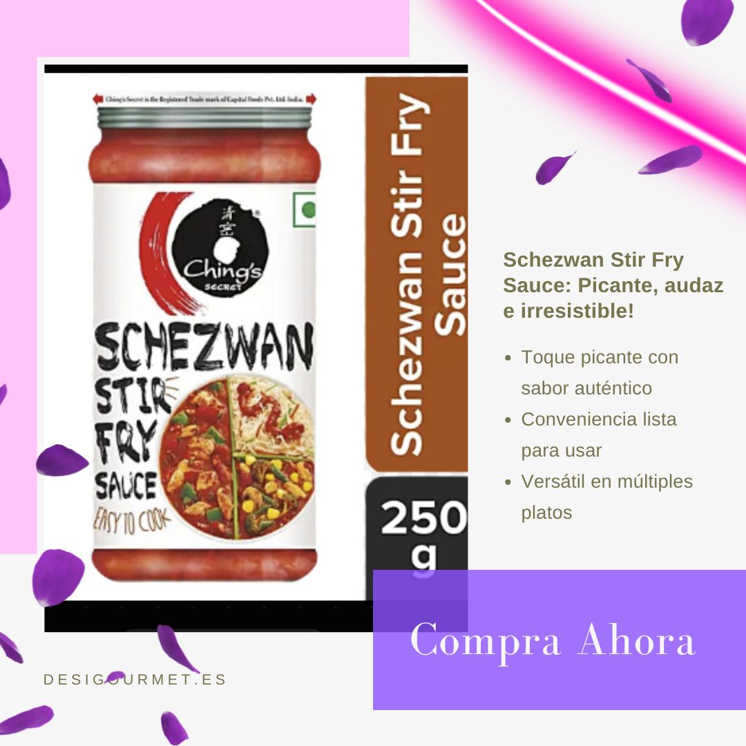 Ching's Schezwan Stir Fry Sauce 250g: Spicy, bold, and versatile sauce for quick meals with an authentic flavor kick. Shop now at desighubourmet.com.