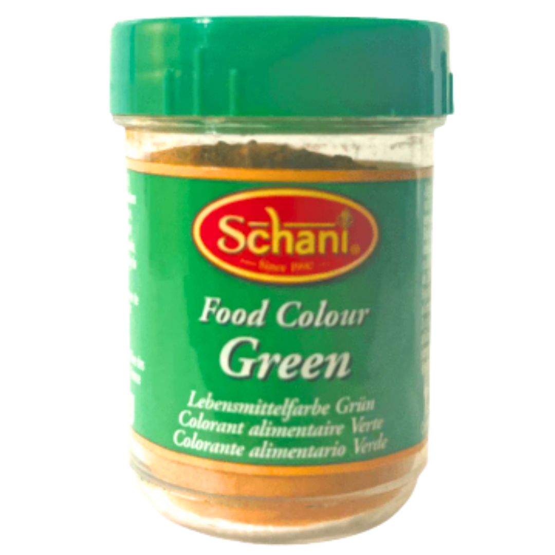 Colorante verde en Polvo | Green Food Colour Powder 25g Schani