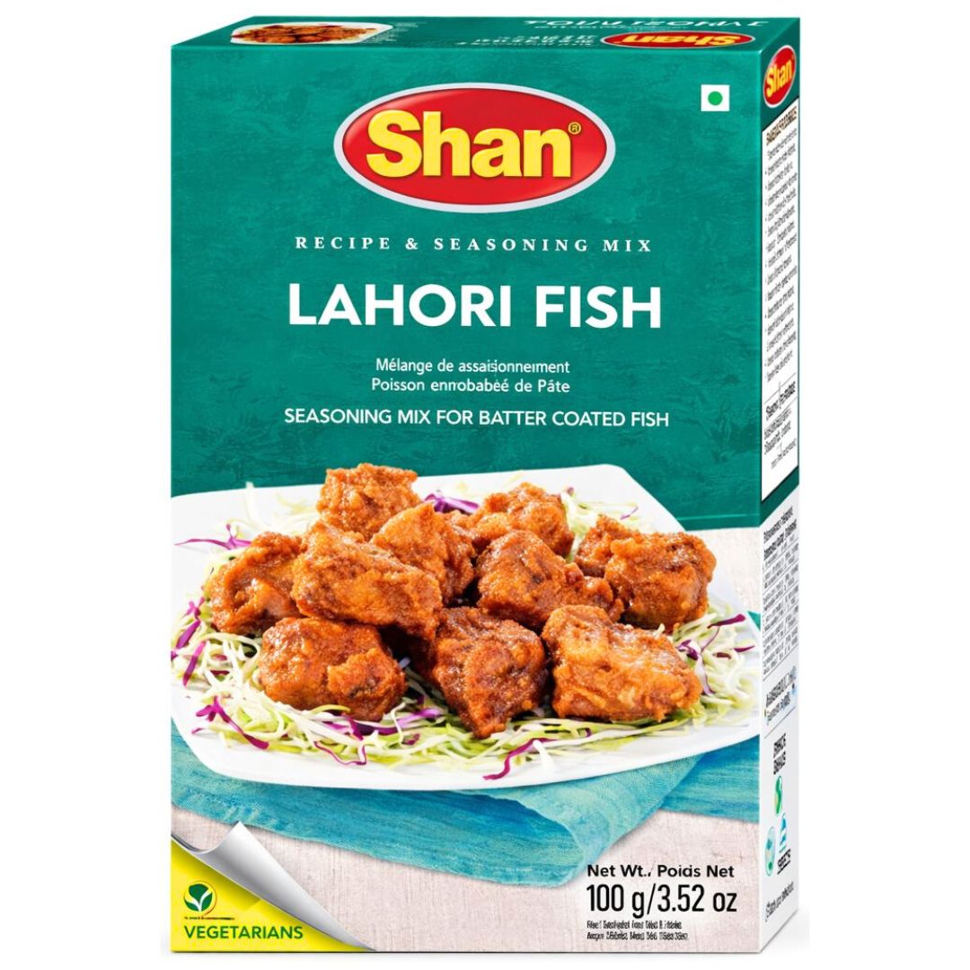 Especias para Pescado frito estilo Lahori | Lahori Fish Masala 100g Shan