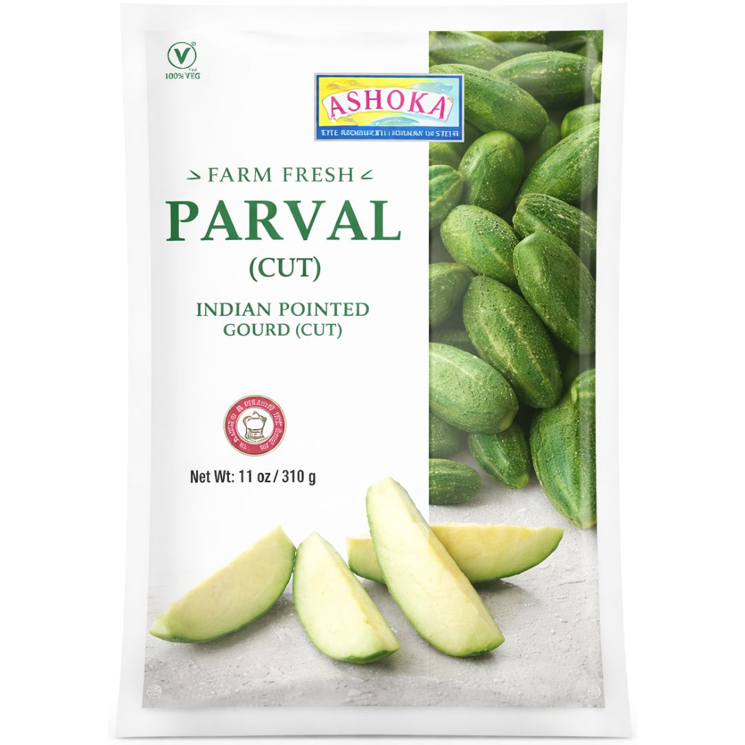Calabaza puntiaguda (Congelado) | Parval Cut (Pointed gourd slices ) 310g Ashoka (Frozen)