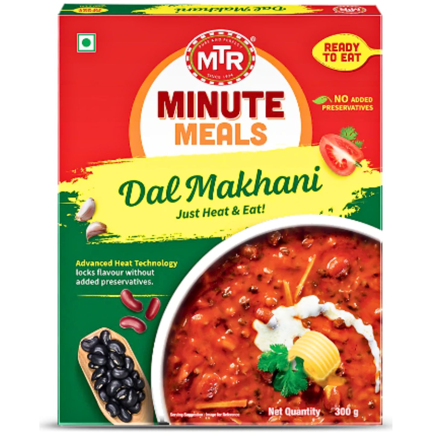 Creamy Beans in Tomato Curry | Dal Makhani 300g MTR