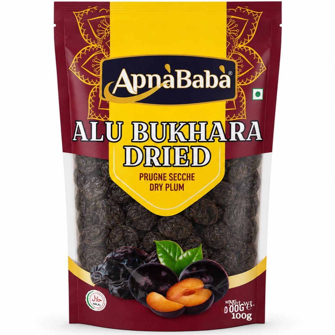 Ciruelas secas | Dried Plum | Alu Bukhara Dried 100g a.b.