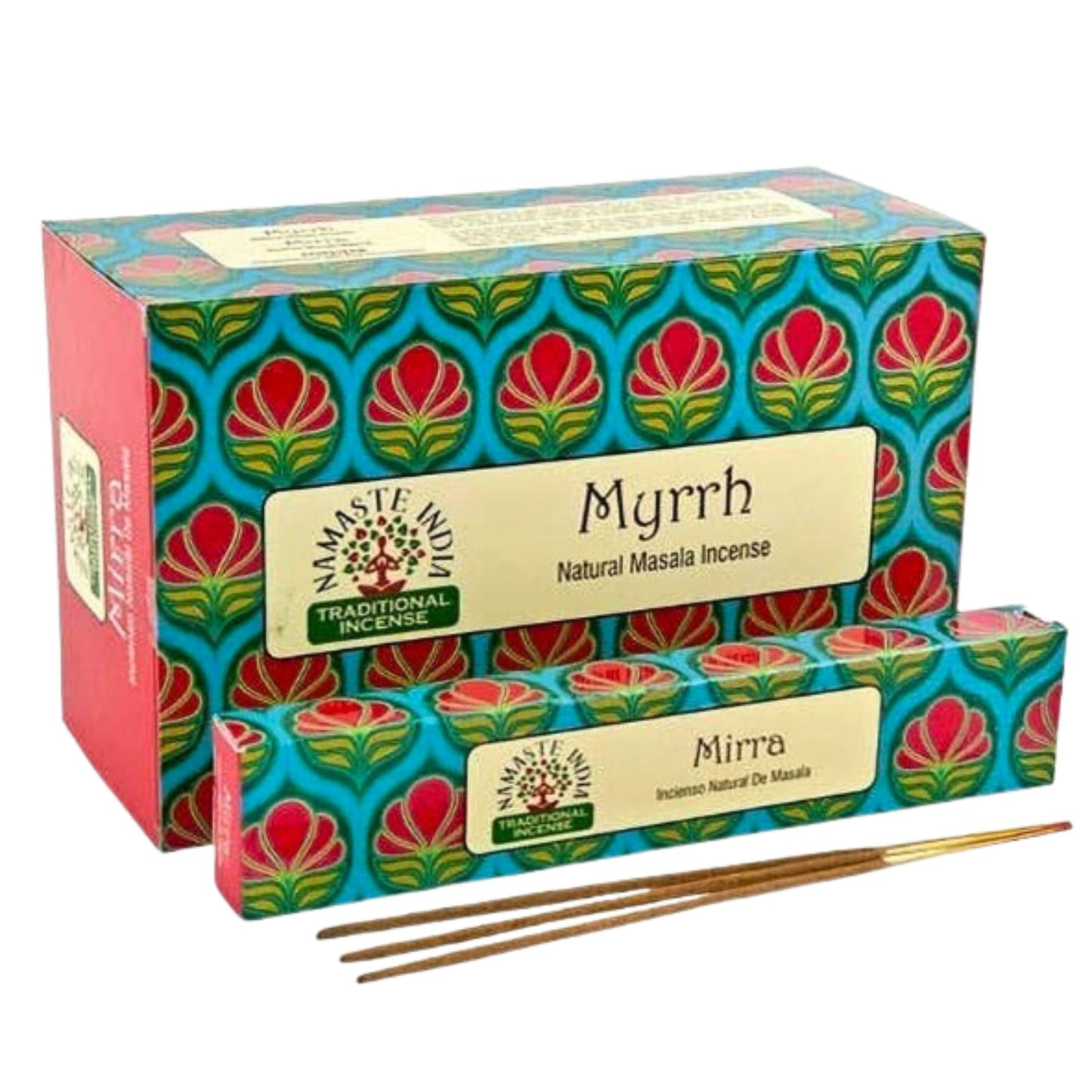Inciensos | Incense Stick (Masala Agarbatti) 15g Myrrh Namaste India