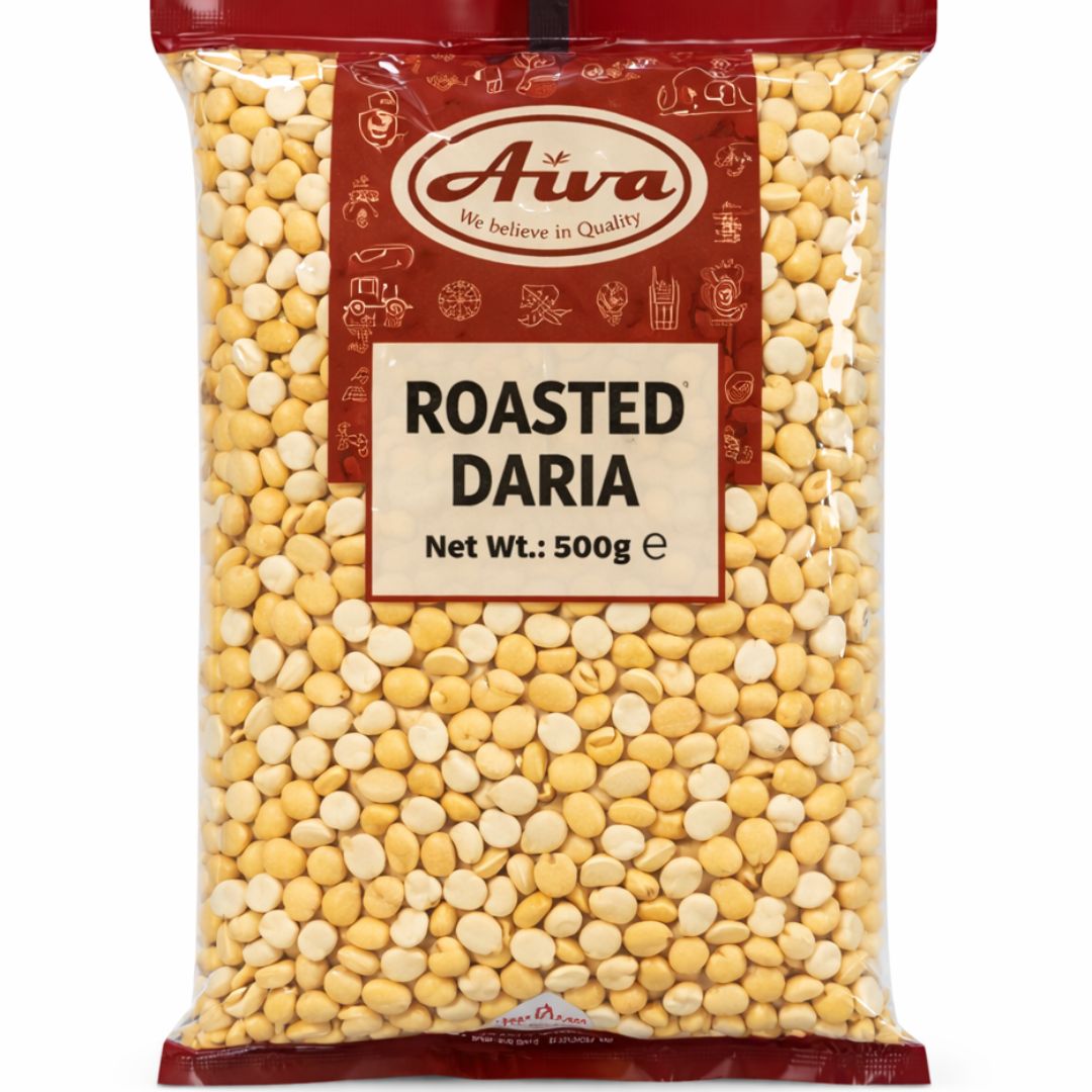 Garbanzo Tostado Pelado | Roasted Gram Daria Split Dal 500g Aiva