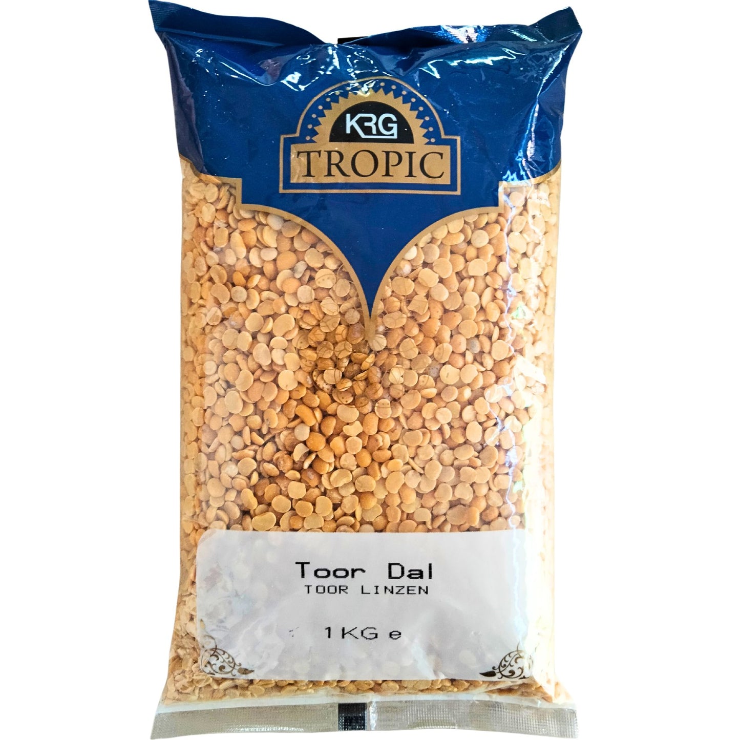 Frijol Gandul (Cajanus cajan) | Pigeon Peas | Toor dal Plain 1kg KRG