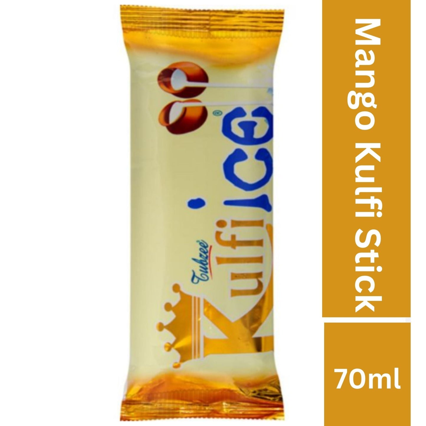 Helado Palo de Mango (Congelado) | Mango Kulfi Stick 70ml (Frozen)