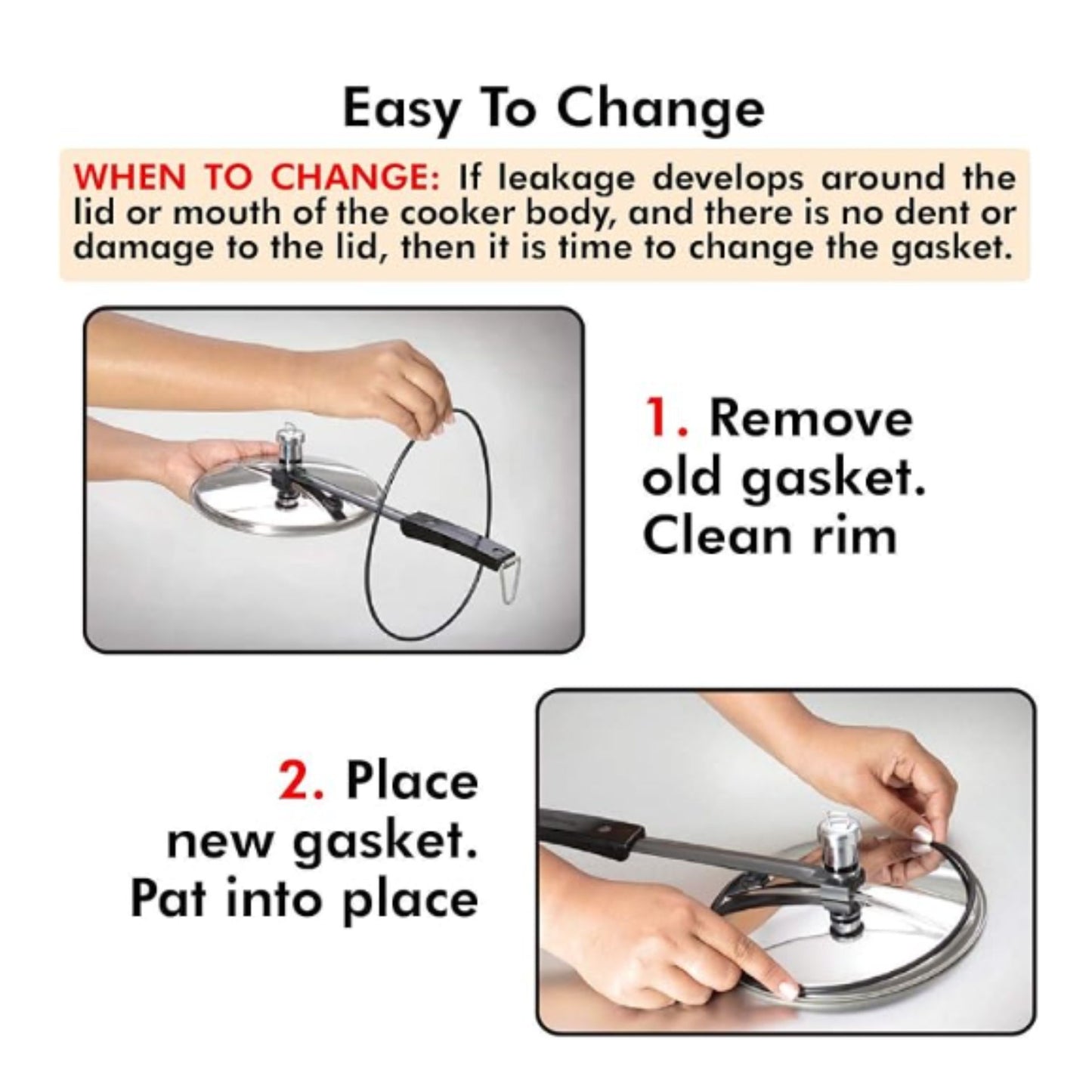 Anillo de sellado de junta para ollas a presión | Gasket Standard Sealing Ring (Code SG) for Pressure Cookers Hawkins