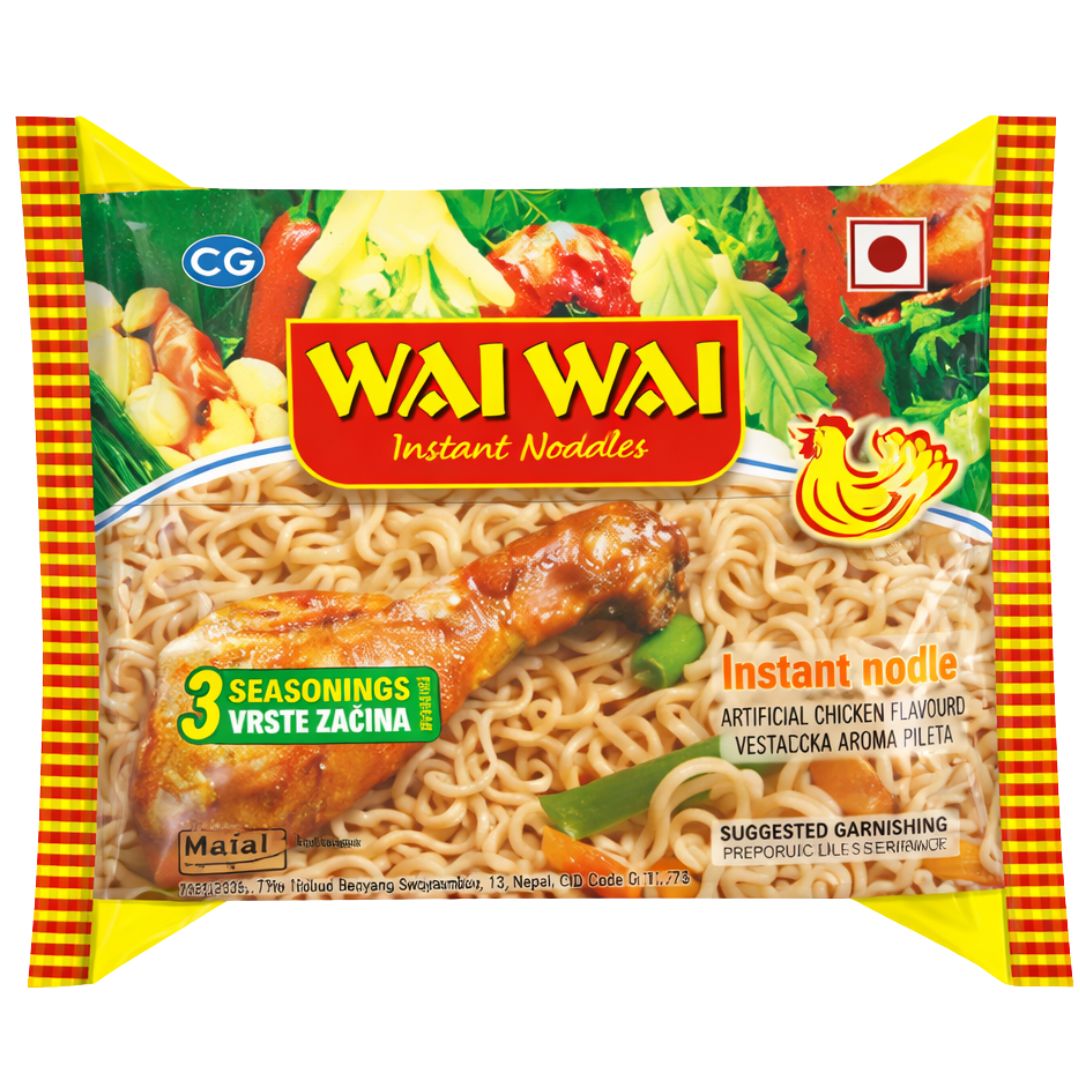 Chicken flavored noodles | Chicken Flavor Noodles 75g Wai Wai