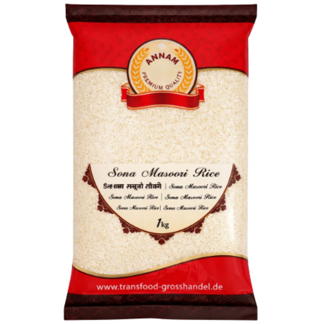 Arroz Sona Masoori | Sona Masoori Rice 1kg Annam