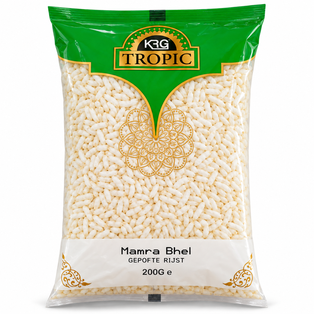 Arroz Inflado | Puffed Rice | Mamra Bhel 200g KRG