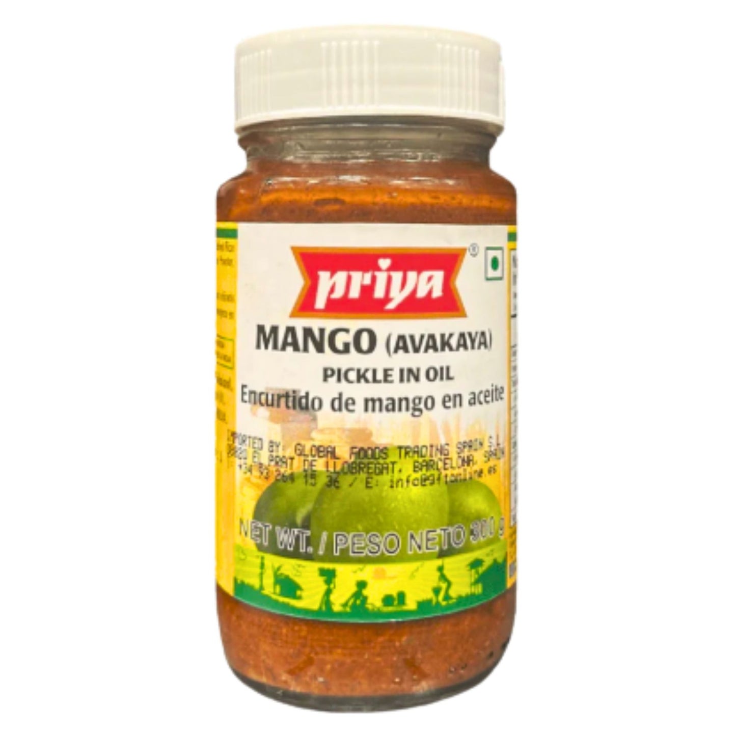 Pickle de Mango Avakaya (encurtido) | Mango Avakaya Pickle 300g Priya