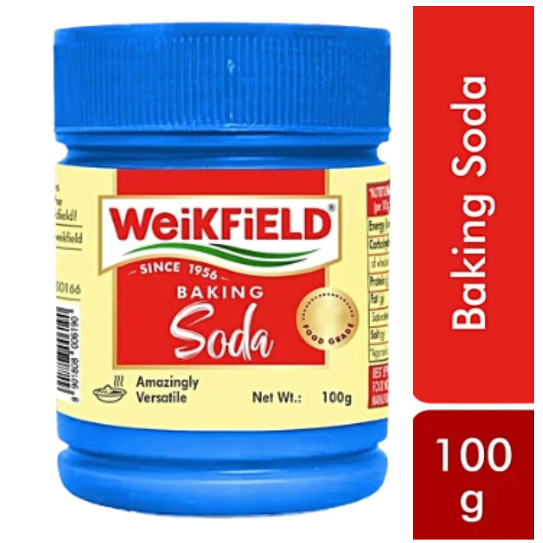 Bicarbonate De Sodio | Baking Soda 100g Weikfield