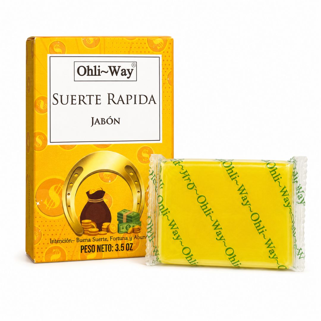 Jabon de de Suerte rápida | Fast Luck Soap 100g Ohli-Way