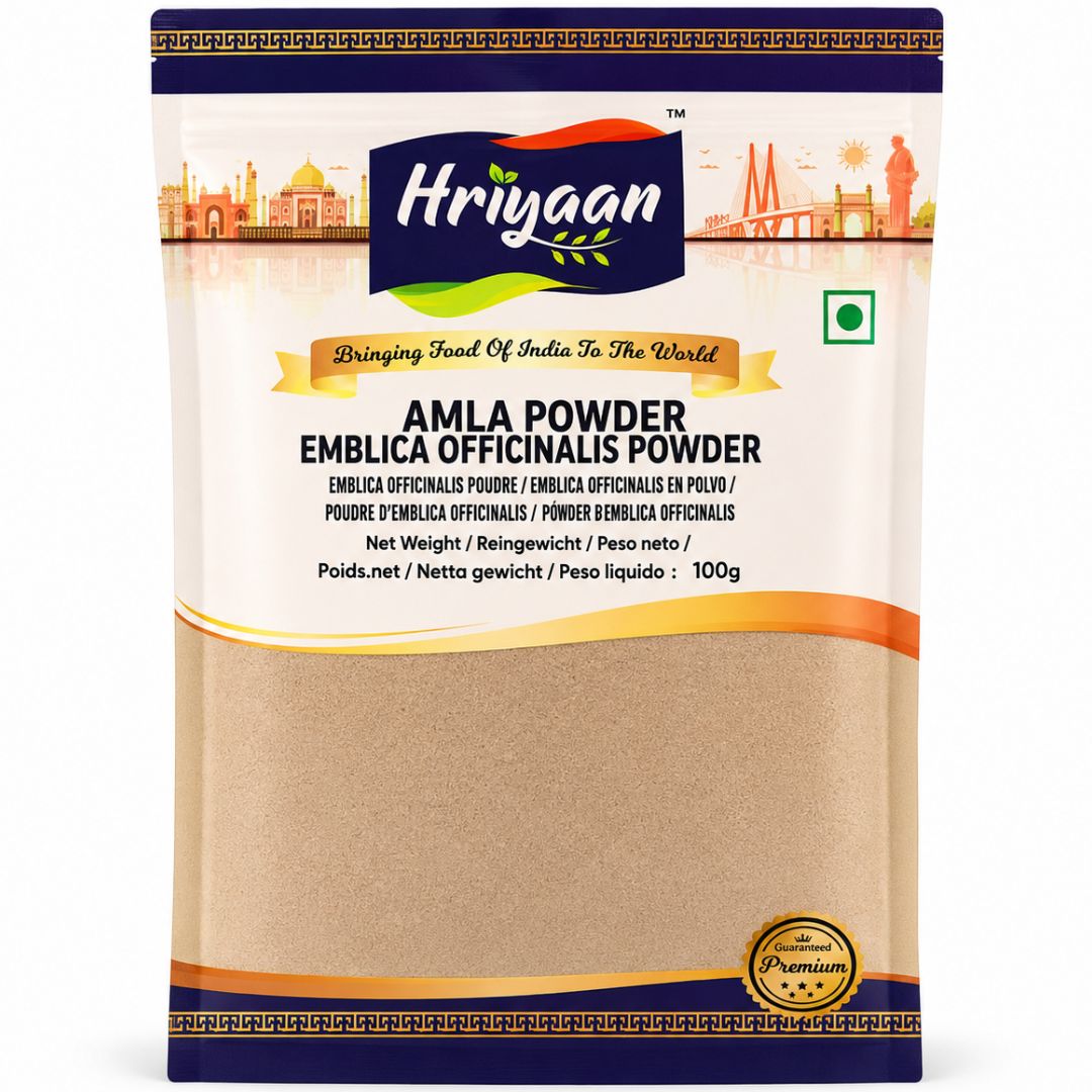 Amla en Polvo | Indian gooseberry | Amla Powder 100g Hriyaan
