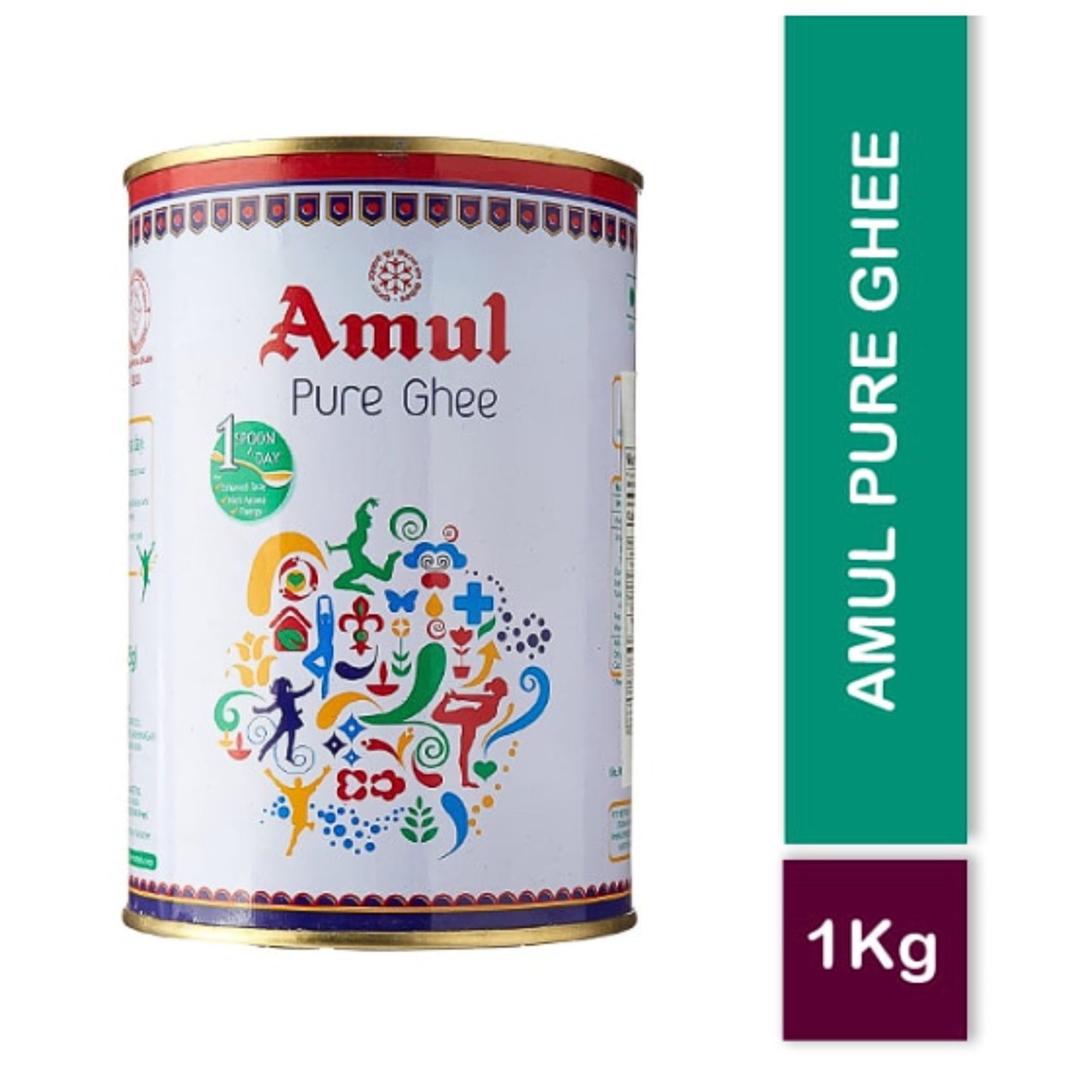 Mantequilla clarificada | Ghee (for Pooja) 1kg Amul