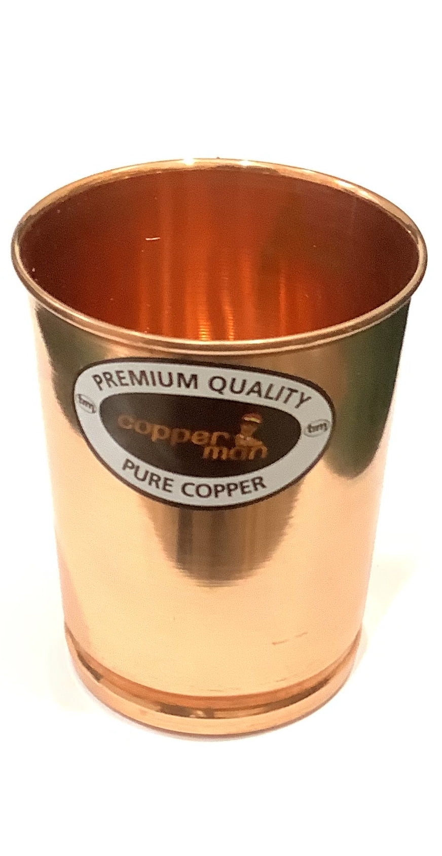 Vaso de vidrio de cobre beneficios para la salud | Copper Glass for health benifit 85g