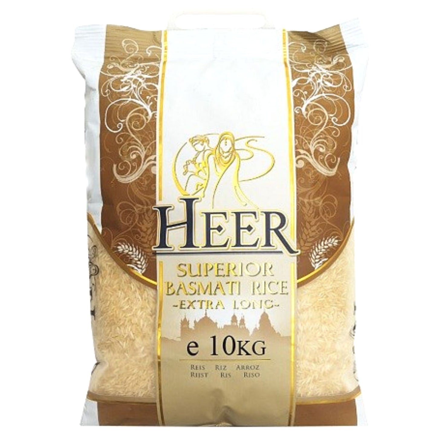 Arroz Basmati Extra Largo | Basmati Rice Extra Long 10kg "HEER"