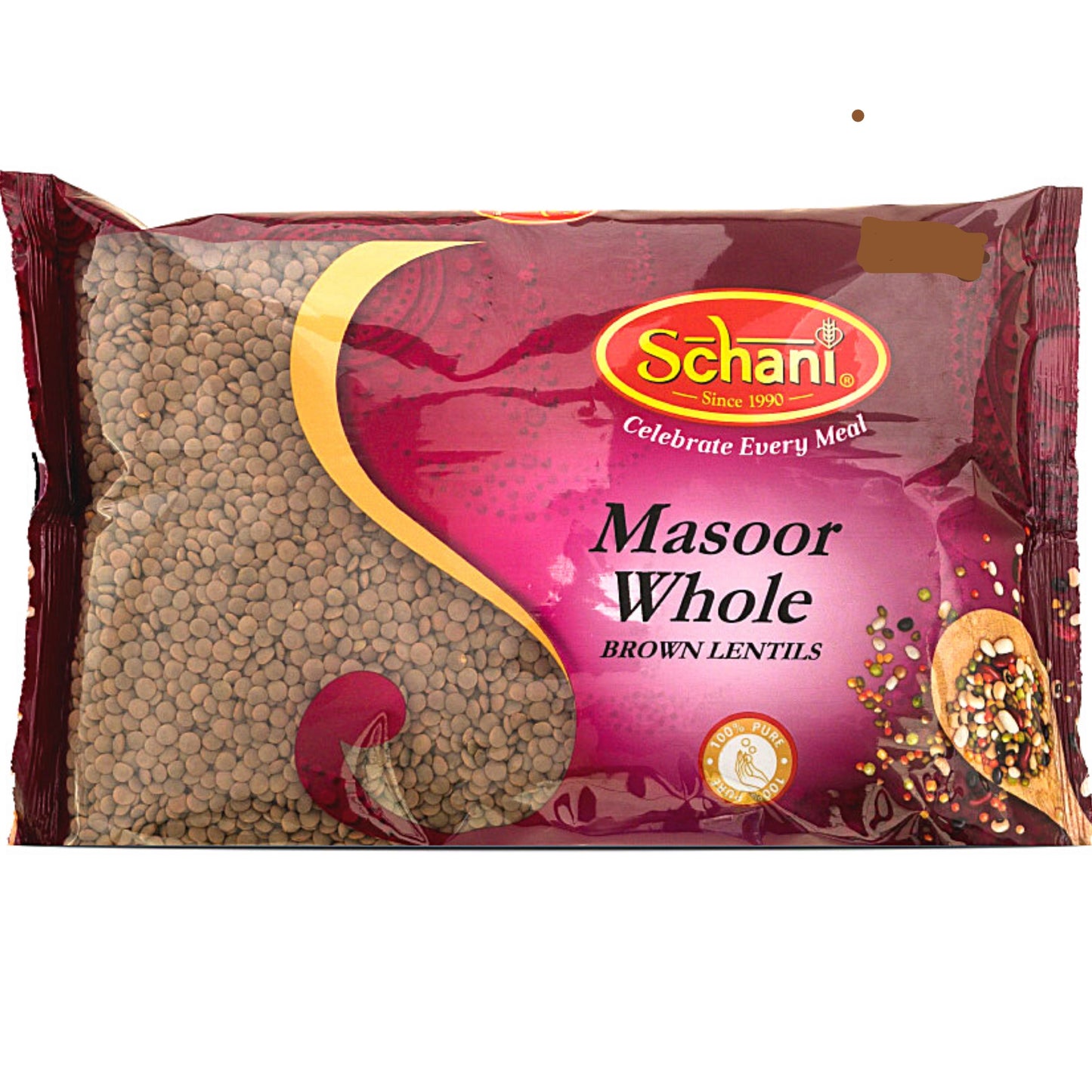 Brown Lentils | Masoor Whole 500g Schani