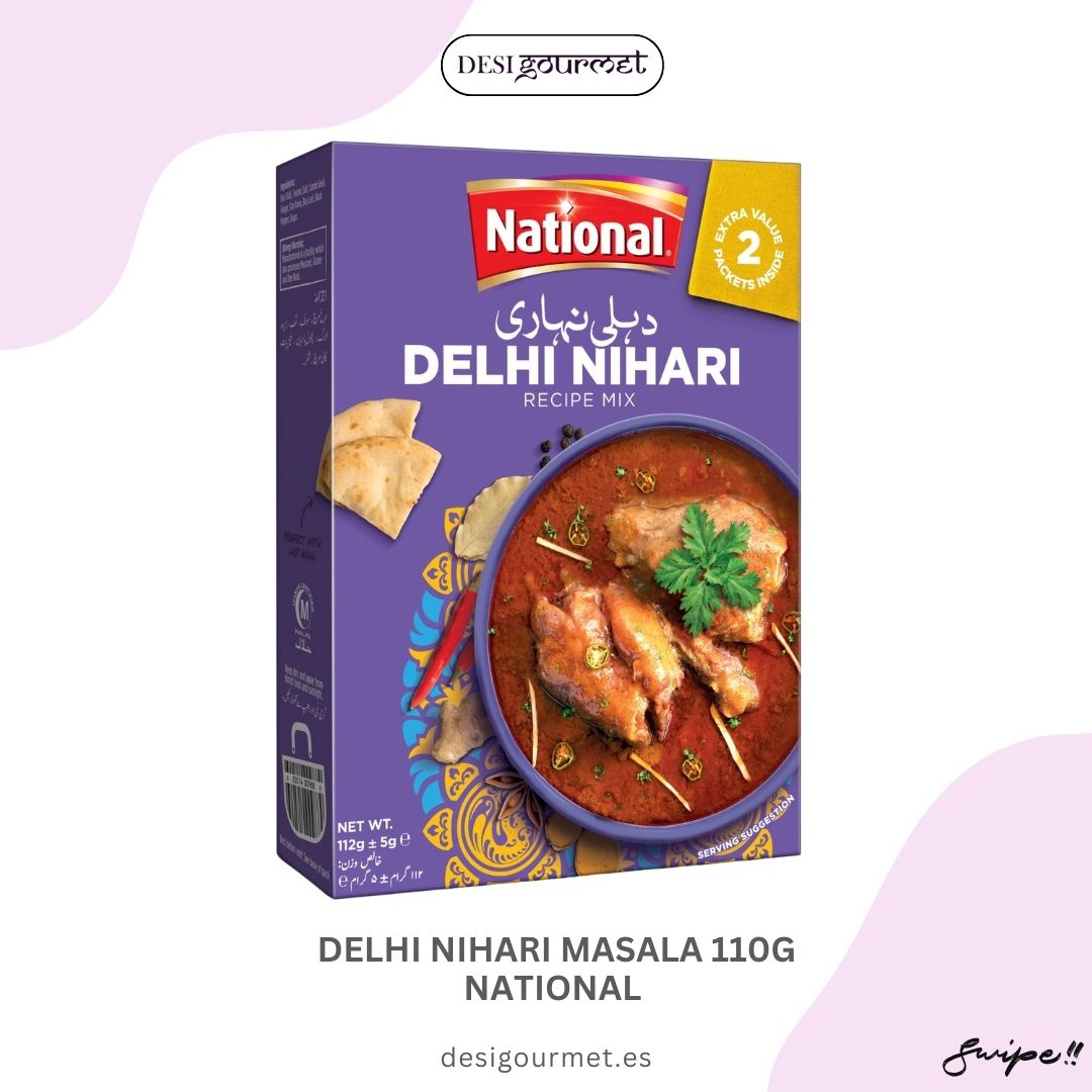 Meta Description: "Discover the authentic taste of Delhi Nihari with National's 110g spice mix. Perfect for creating rich, flavorful beef curries. Order now at desighubourmet.com!"