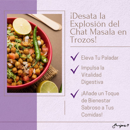 ¡Desata la Explosión del Chat Masala en Trozos!  Meta Description: "Boost your palate with Chunky Chat Masala! Elevate digestion and wellness in your meals with this flavorful blend. desighubourmet.com"