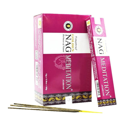 Incienso | Incense Stick Meditation (Masala Agarbatti ) 15g Vijayshree Golden