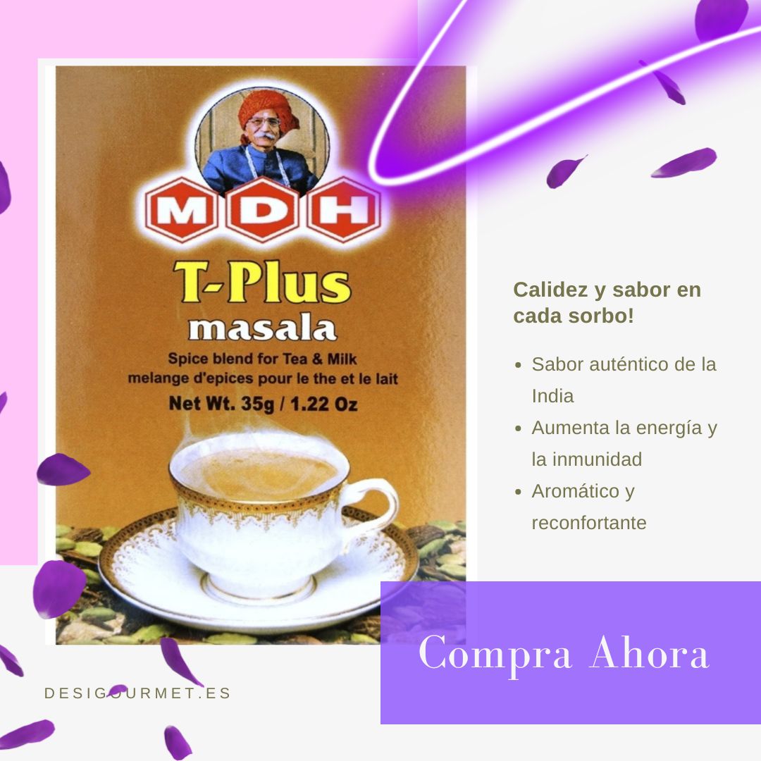 MDH Masala Chai Spice Blend 35g: Authentic Indian spice mix for a warming, aromatic tea experience. Buy now from desighubourmet.com.