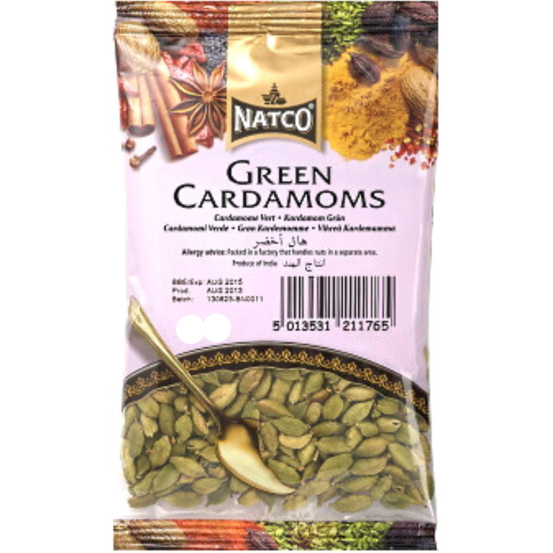 Cardamomo Verde | Green Cardamom 200g Natco