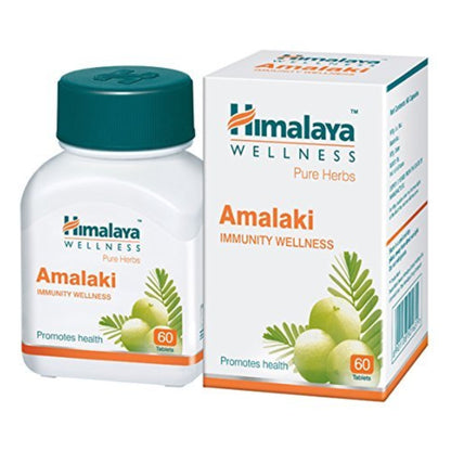 Amalaki (Grosella) tabletas | Indian Gooseberry | Amalaki Tablets (Amla) Pure Herbs 60tablets Himalaya