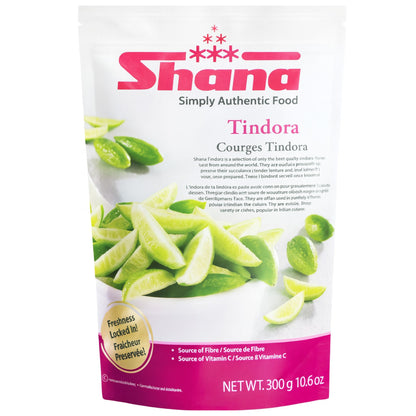 Coccinia grandis (Congelado) | Tindora (Ivy Gourd Slices) 300g Shana (Frozen)