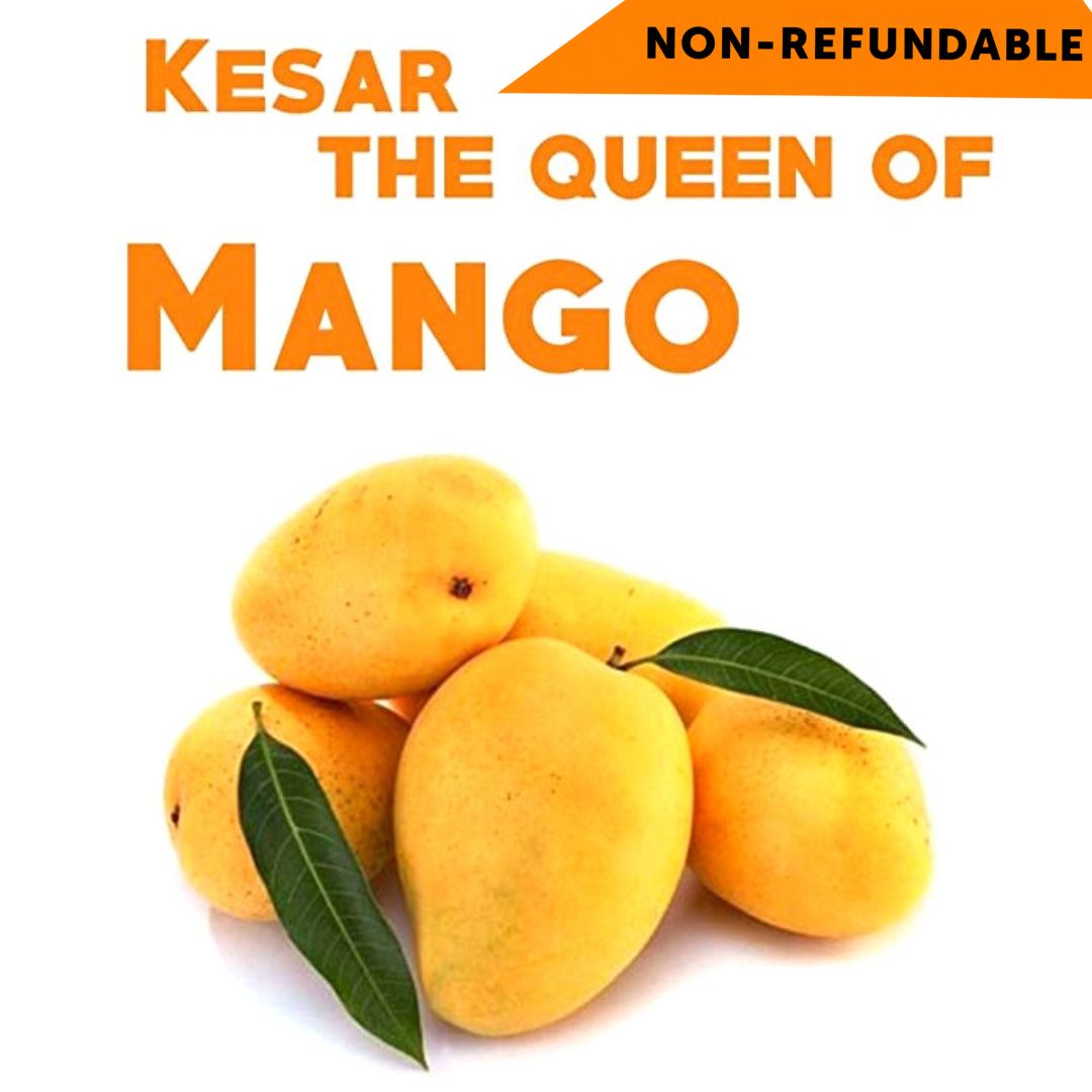 Fresh Kesar Mango | Fresh Kesar Mango box 6pcs.