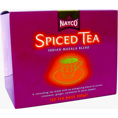 Spiced Tea Bags (Masala Chai) | Natco Spiced Tea Bags (Masala Chai) 160 bags/500g