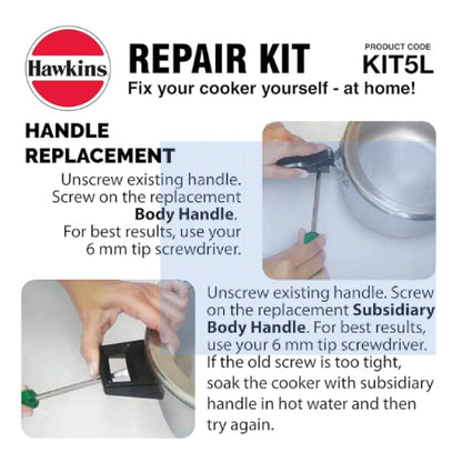 Kit de reparación para Olla | Repair Kit for Pressure Cooker Hawkins