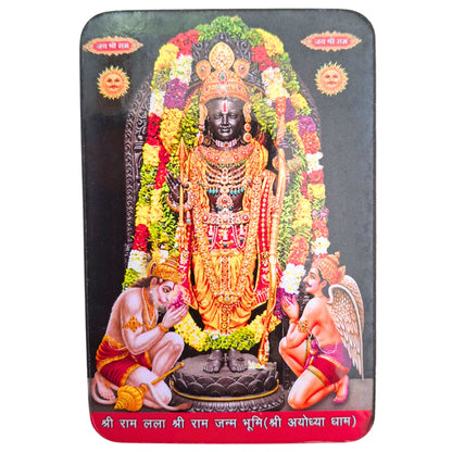 Shri Ram Lalla (Ayodhya Dham) a small magnet | Shri Ram Lalla (Ayodhya Dham) Photo Fridge Magnet