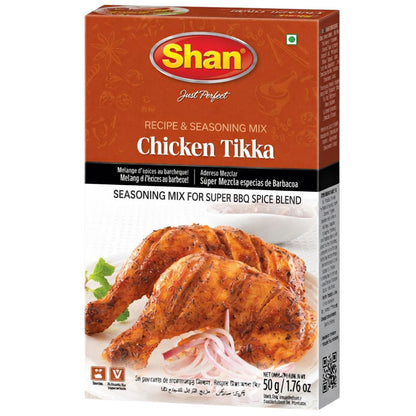 Especias para Pollo Tikka BBQ | Chicken Tikka Mix for BBQ 50g Shan