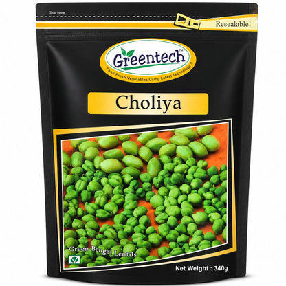 Gramo de bengala verde (Congelado) | Green Chana | Choliya (Green Bengal Gram) 340g Greentech (Frozen)