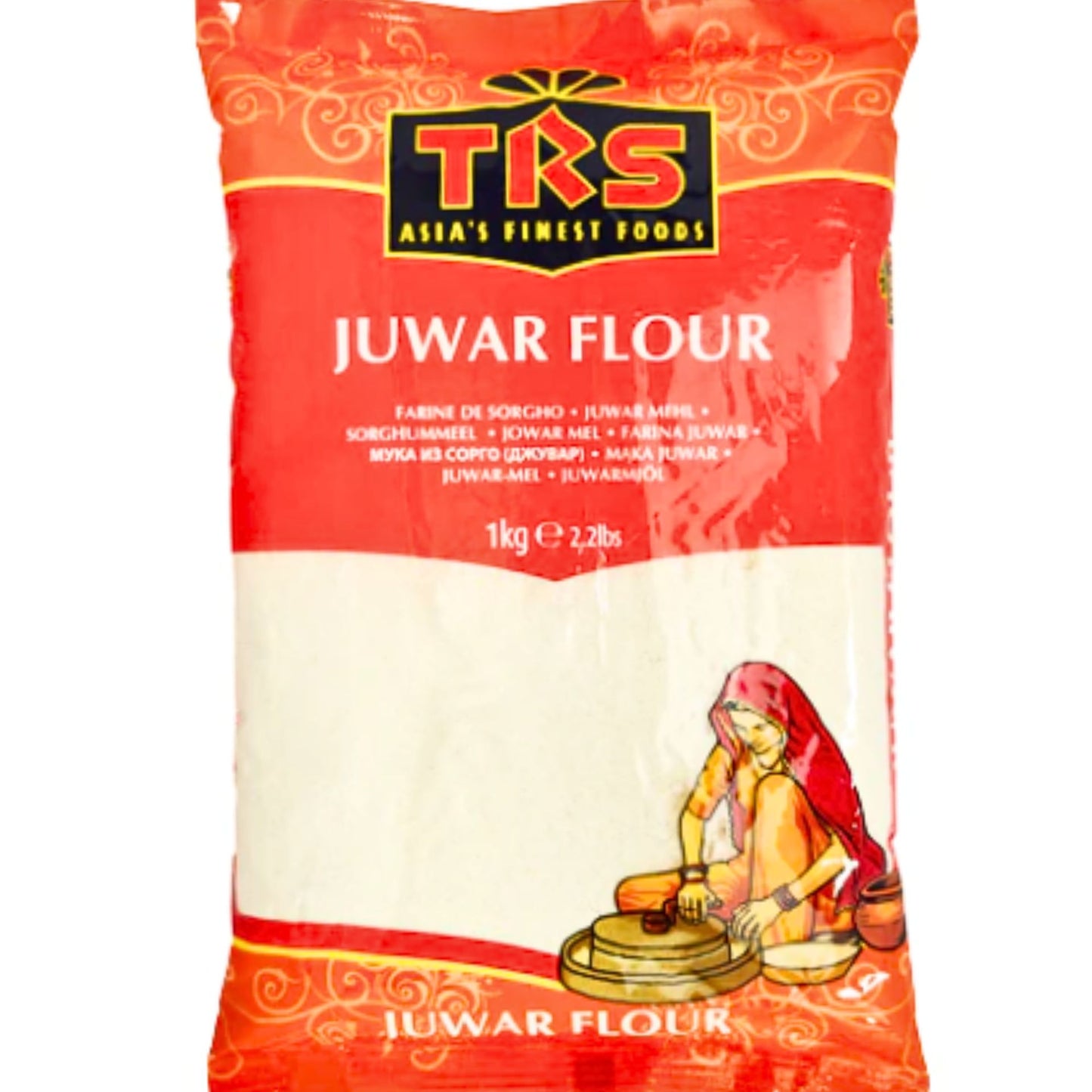 Harina de Sorgo (mijo grande) | Sorghum flour | Juwar Flour 1kg TRS