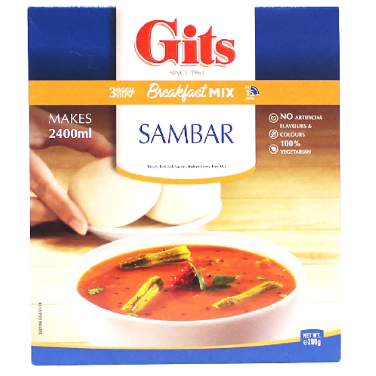 Prepared for Sambar | Sambar Mix 200g Gits