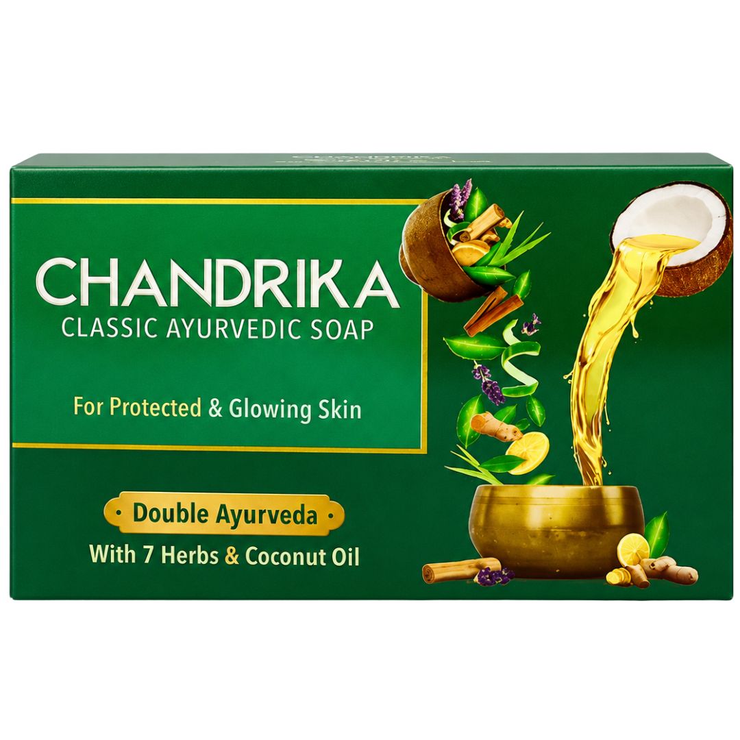 Jabón Ayurveda Original I Ayurvedic Classic Soap 125g Chandrika