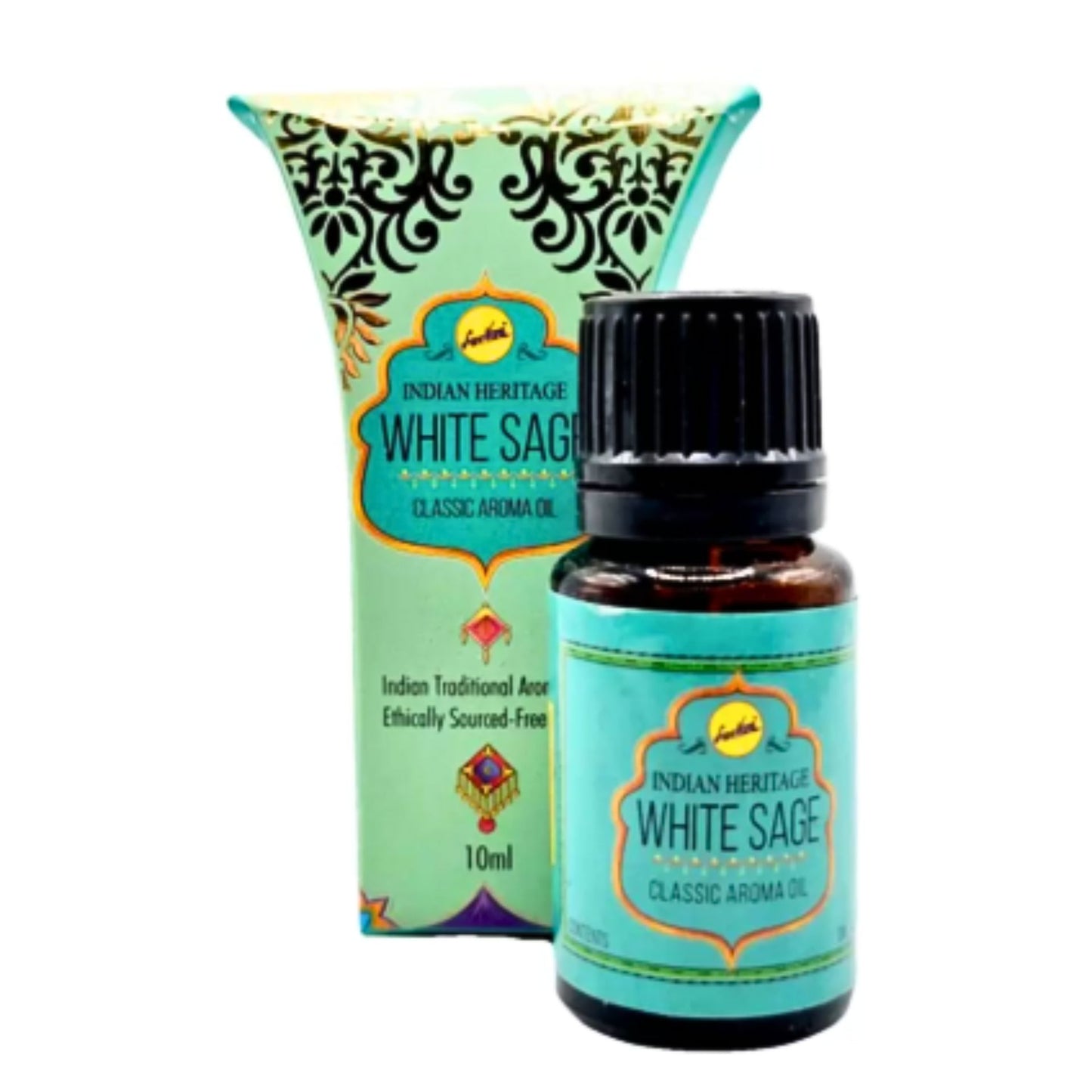सफ़ेद सेज सुगंध तेल 10ml | भारतीय विरासत