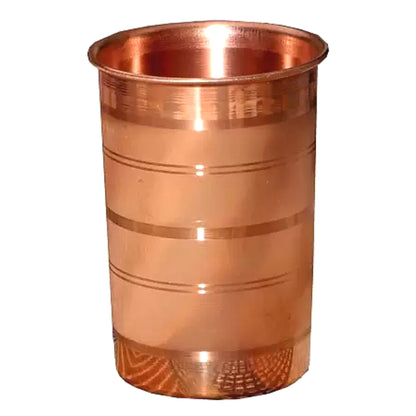 Vaso de vidrio de cobre beneficios para la salud | Copper Glass for health benifit 85g