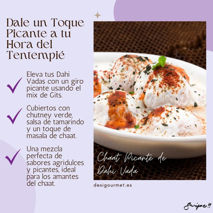 Prepare delicious Dahi Vada effortlessly with Gits Dahi Vada Mix. This 200g pack includes all the essential ingredients for making authentic Indian Dahi Vada at home. Perfect for a quick and tasty snack, this mix ensures you get the traditional flavors with ease. Discover more about Dahi Vada calories and nutritional benefits.