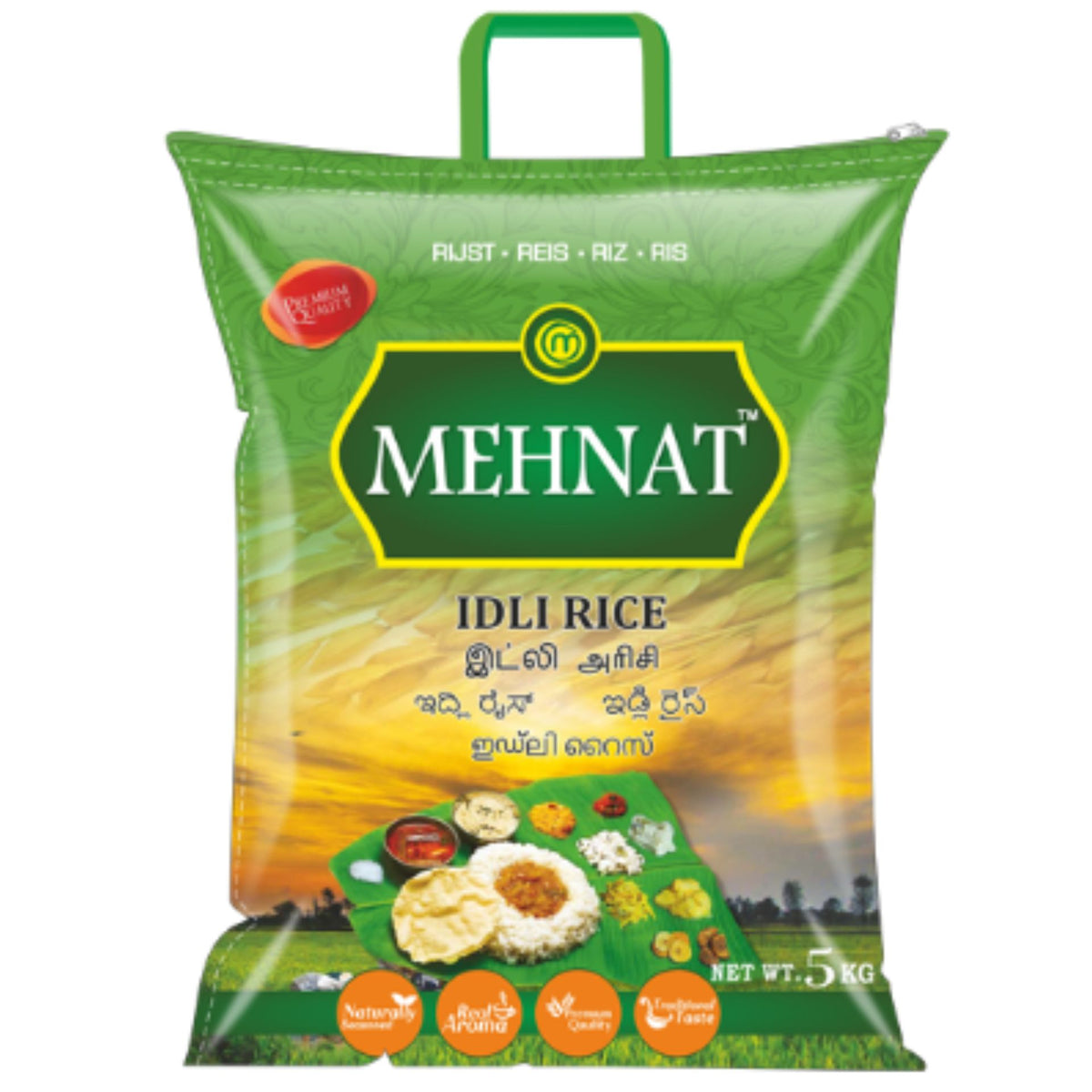 Arroz para Idly | Idly Rice 5kg Mehnat loose rice/granel