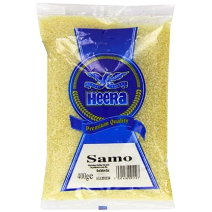 Mijo de Corral Indio | Sanwa Seeds or Barnyard Millet | Samo Seeds (Bhagar/Morio) 400g Heera