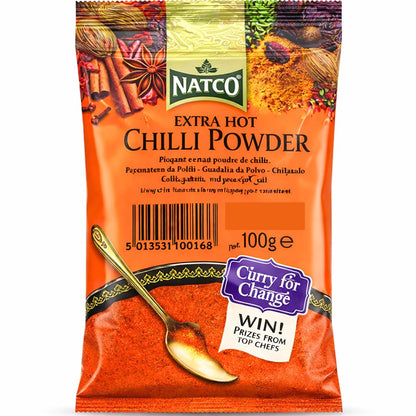 Chile en Polvo extra picante | Chilli Powder ex. hot 100g Natco