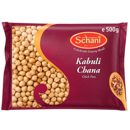 Garbanzos Blanco | White Chick Peas (Kabuli Chana 8mm) 500g Schani