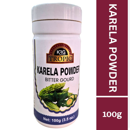Polvo de Karela Bienestar Metabólico (Momordica Charantia)  | Karela Powder (Bitter Gourd) 100g KRG