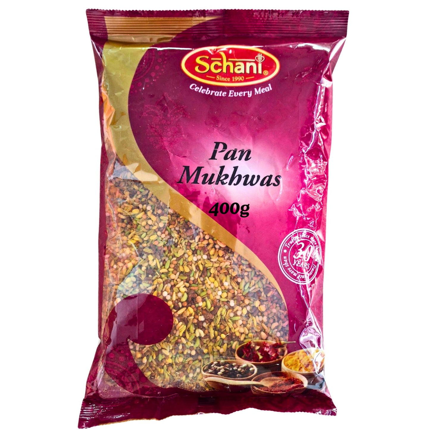 Masticable Digestivo refrescante | Mouth Freshener | Pan Mukhwas 400g Schani