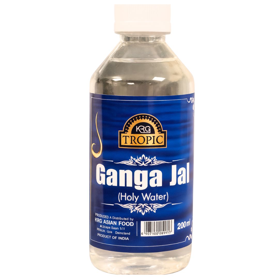 Agua Sagrada para Pooja | Holy Water | Ganga Jal for all Religious Ceremony 200ml KRG