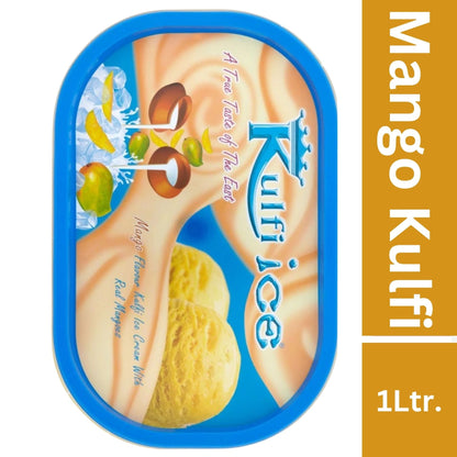 Helado de Mango (Congelado) | Mango Ice cream | Mango Kulfi - 1L (Frozen)