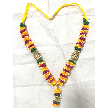 Guirnalda Mediana de flores artificiales para ídolo Mala para Dios | Medium Artificial Flower Multipurpose Garland (Mala) 2